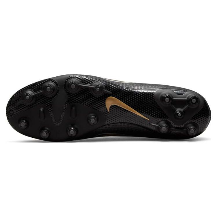 Nike Mercurial Vapor 14 Academy Round Toe Comfortable HG (Rubber Short Studs) Non-Slip Lightweight Soccer Shoes Men Soccer Shoes Black DJ2871-007