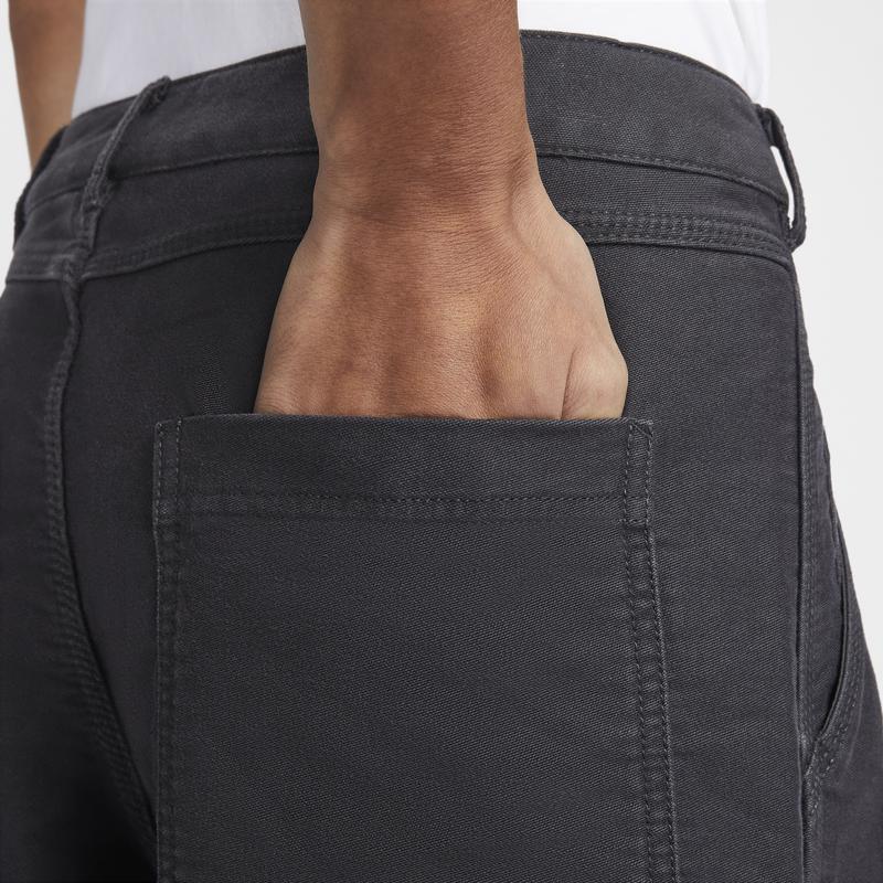 Nike Life Double-Knee Solid Color Fashion Simple Zipper Casual Pants Men Pants Coal-Black FZ0131-060