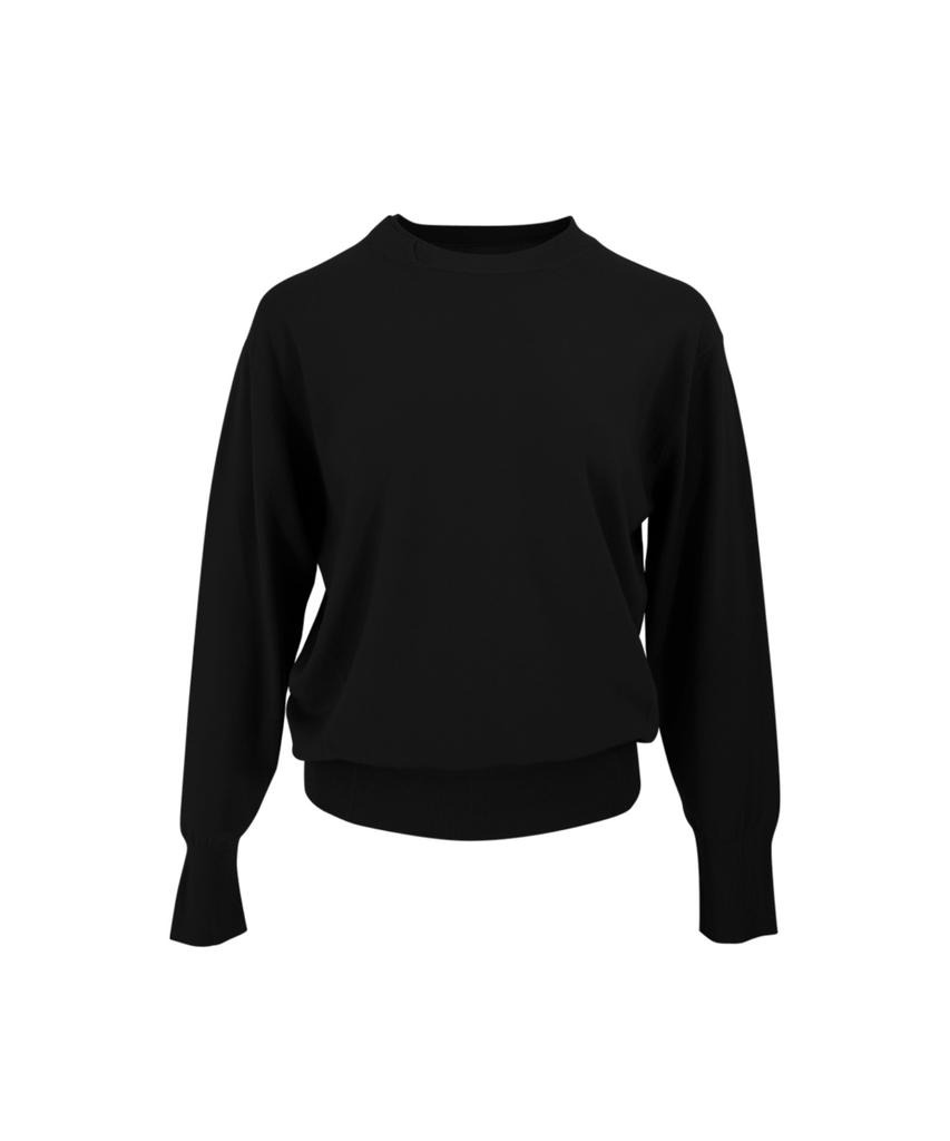 Baseukala Double Point Round Neck Knitwear (5Colors)