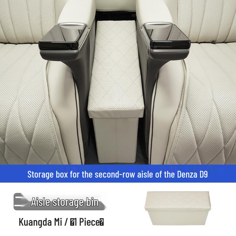 BYD D9 Middle Row Foldable Storage Box & Organizer for Car Armrest 54.5X17.5X30