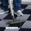 10PCS 30cm/11.81 Inch Self-adhesive Carpet Tile Stickers, Square Mats, Peeling Stickers, Carpets, DIY Flooring, Home Decoration