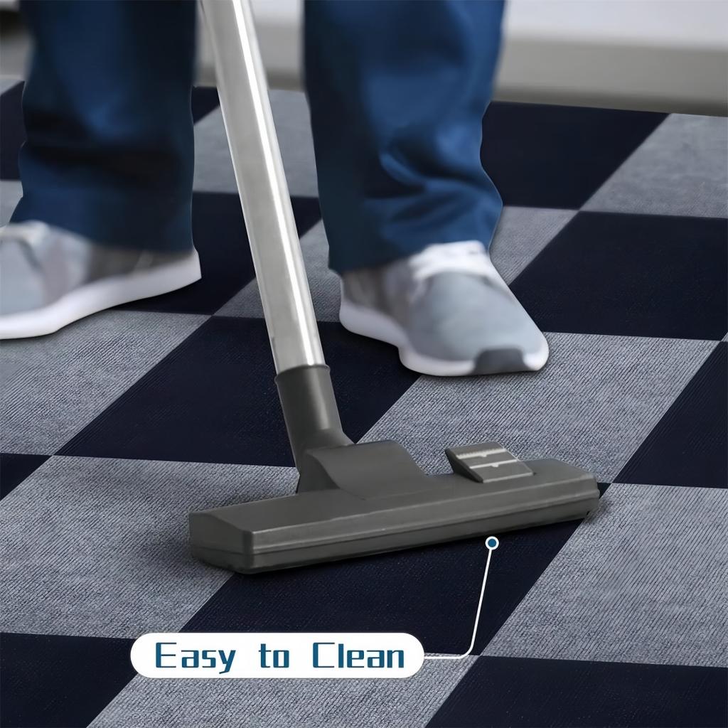 10PCS 30cm/11.81 Inch Self-adhesive Carpet Tile Stickers, Square Mats, Peeling Stickers, Carpets, DIY Flooring, Home Decoration