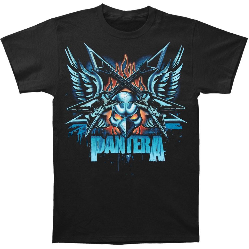 

Men s Pantera Wings T-Shirt Mens Womens Tees Top X Black 3XL