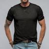 Men's Short Sleeve T Shirts Fit Soft Athletic T-shirt Moisture Wicking Casual Tee Tops Crew Neck Solid Summer Breathable Lightweight T-shirts for Men