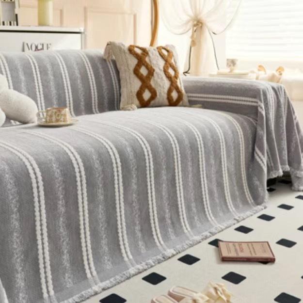 

Sofa Towel Chenier Sofa Cover Cloth Towel Autumn And Winter All-Inclusive Cover Four-Season Universal Anti-Cat Scratch Sofa Towel 180*130cm