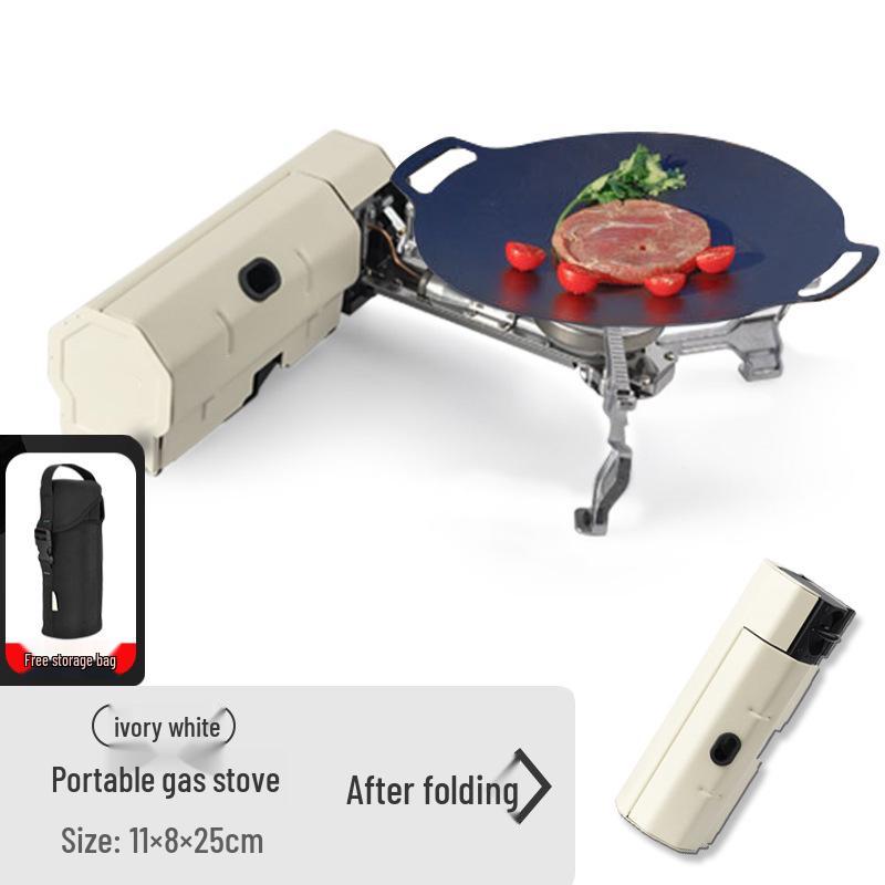Portable Foldable Outdoor Induction Gas Stove for Camping and Cooking