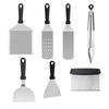 Outdoor BBQ Tools Set 19-piece Stainless Steel BBQ Grill Cooking Shovel Frying Shovel Portable