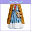 Fantasia Cosplay de Holly Wheeler de Stranger Things Para Crianças Com Vestido de Princesa e Capa Para Halloween e Role Play