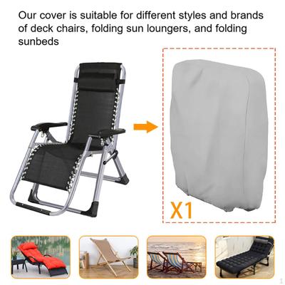 Folding Recliner Chair Cover Oxford Cloth Protect Dustproof Practical Convenient Compact Easy To Use