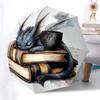 Animals Reading Themed Folding Umbrella Fashion Auto-Open 8 Iron Ribs Plastic Handle Foldable Sunshade Perfect Christmas Gifts
