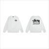 Sudadera Unisex con Estampado Stusy de Algodón Puro con Cuello Redondo - Estilo Moderno, Holgado y Casual