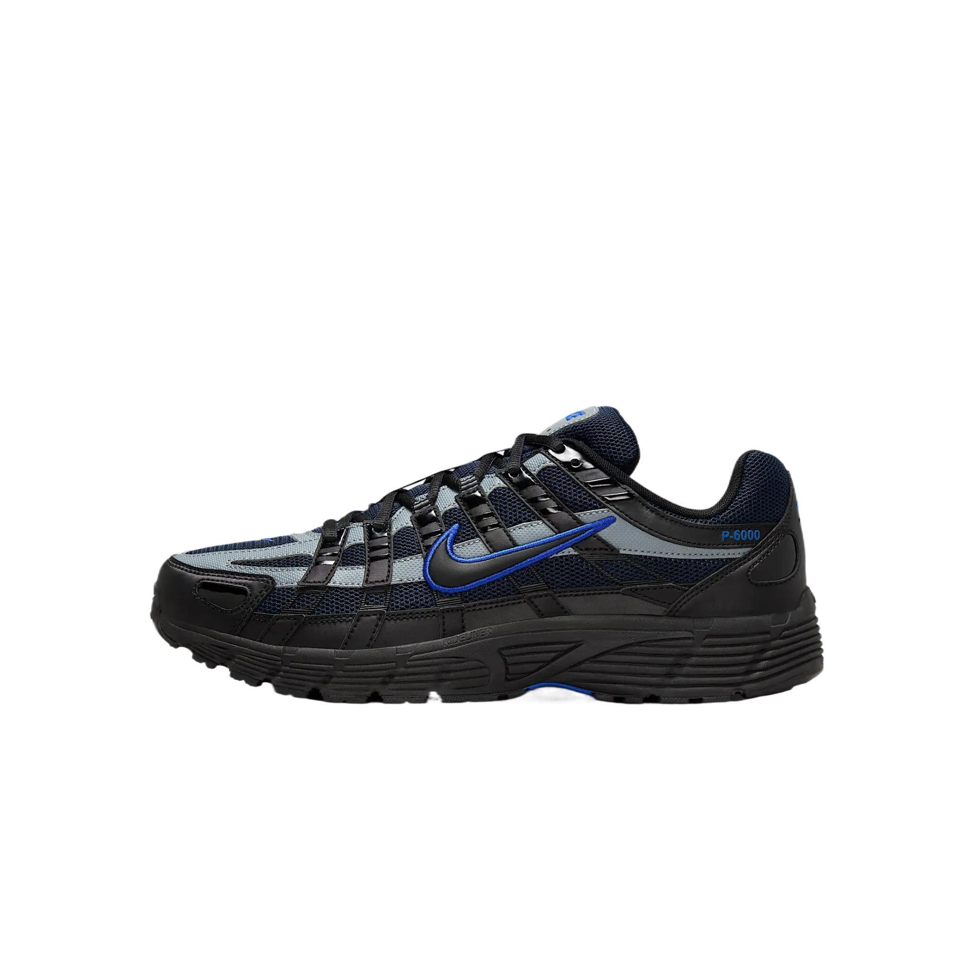 Nike P-6000 Black Obsidian Grey Game Royal Men s IF6199-002 EU 41
