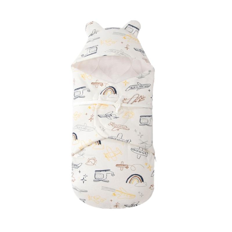 Anti-Kick Blanket Sleeping Bag Infant Quilt Sleepwear Cotton Sleepsack for Baby 0-12 Months Swaddles Wrap Swaddles Sacks