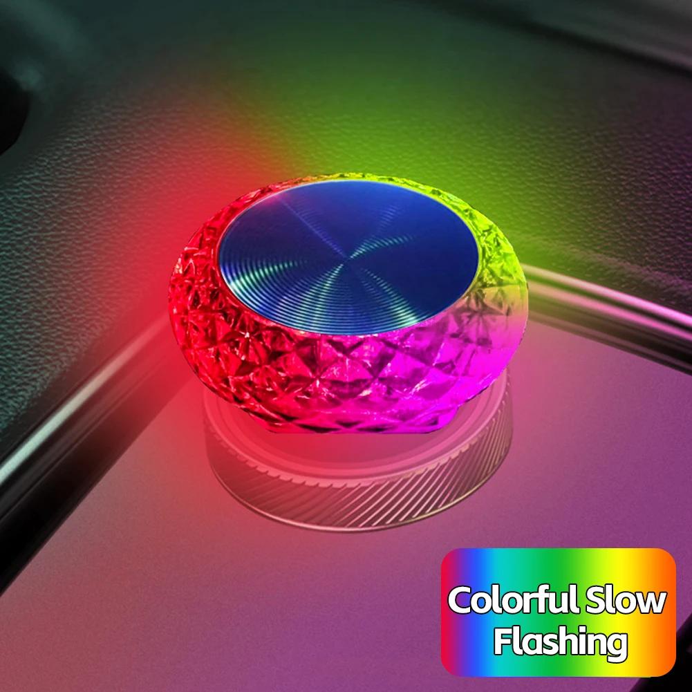 Přenosné auto USB Ambient Light Mini LED Dekorativní Atmosférické Lampy Pro Osvětlení vnitřního prostředí automobilu Osvětlení počítače Plug Play