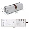 Roll‑Up Jewelry Storage Bag Portable Travel Jewellery Organizer Pouch For Necklace Earring Bracelet