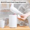 Pigeon Shape Soap Dispenser Automatic Induction Foam Hand Washer Fine Foam Touchless Automatic Sensing Hygienic Foam Dispenser