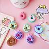 3pcs/5pcs/10pcs Unicorn Doughnut Student School Office Supplies Children Erasers for Kids Gift Pencil Rubber Stationery Kawaii