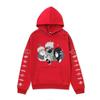 Mens Naruto Anime Hoodie Winter Fleece Lined Oversized Cotton Blend Sweatshirt Teens Casual Streetwear