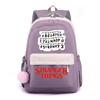 Stranger Things Stranger Things Fashion Peripheral Printing Student School Bag Large Capacity Backpack