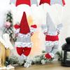 Christmas Decorations Gnomes Santa, 1pc Christmas Faceless Parachute Elderly Parachute Christmas Window Hanging Decorative Gifts