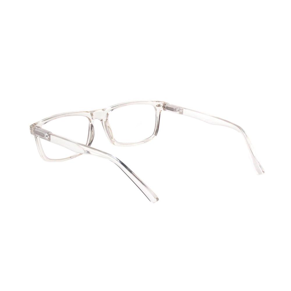 Fashion Transparent Plastic Frame Reading Glasses Round Optical Lenses for Readers Lightweight Comfortable