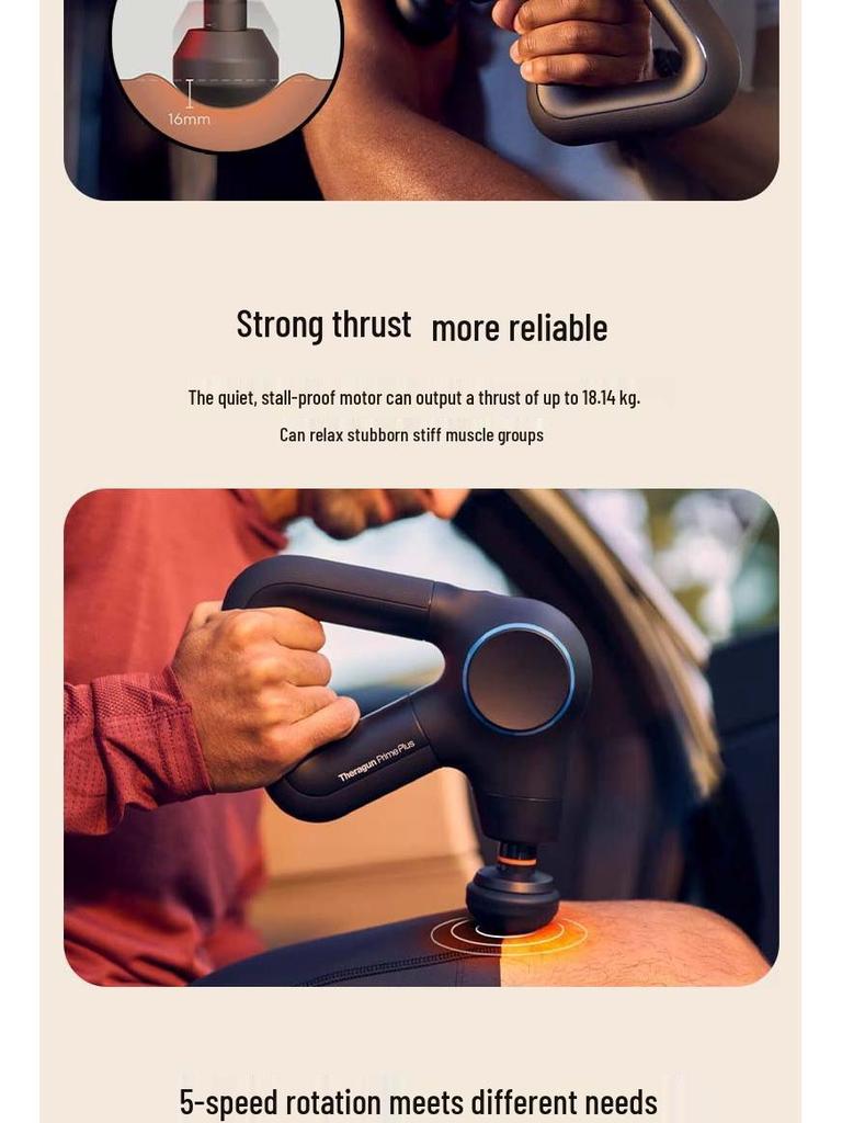 Theragun G6 Prime Plus Professional Fascia Massager with Heat Therapy