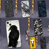 Raven Crow Skull Pattern Case For Samsung Galaxy A53 A33 A13 A34 A54 A14 A35 A55 A15 A56 A36 A26 A16 A06 A22 A32 A52