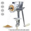 Macchina Manuale Robusta in Lega per Crocchette di Cibo per Animali Domestici Granulatore Portatile Produttore di Mangime Animale con Morsetto per Uso Gatto Cane