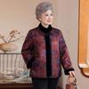 Plus Velvet Thickened Fur-Lined Coat for Elderly Women - Winter Grandma Style