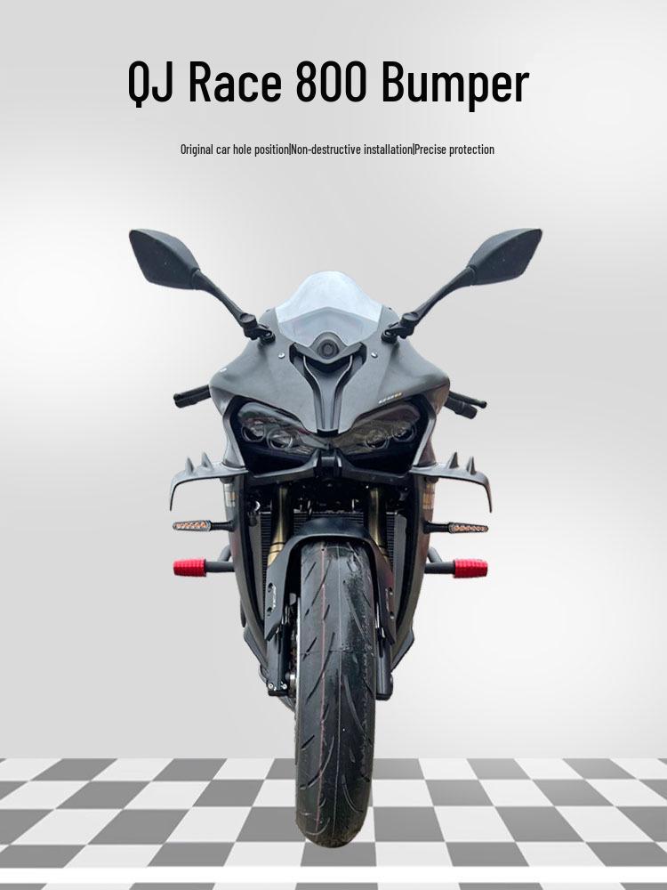 QJ Qianjiang Sai 800 Motorcycle Anti-Fall Guard Bar with Spring Head Competition Accessory
