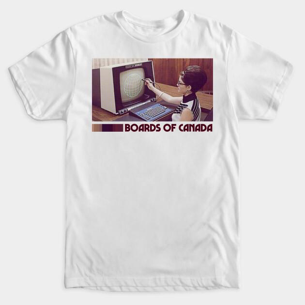 

Boards of Canada Графический Майкл Сэндисон Маркус Эоин Электронный Классическая Футболка Унисекс Футболка L