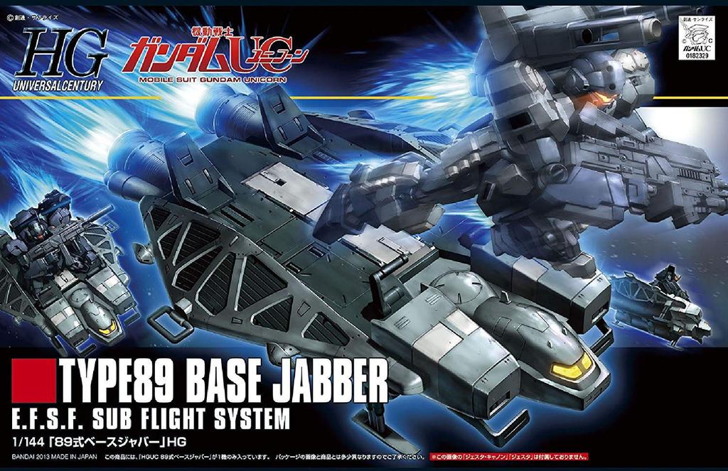 HGUC Mobile Suit Gundam UC Type 89 Base Jabber Scale Plastic Model 1/144 Pre-Colored