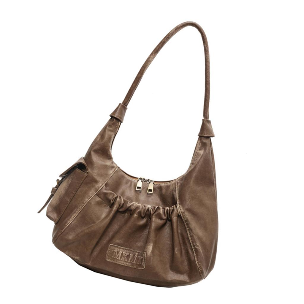 Shoulder Bag for Women Girls Trendy Evening Clutch Purse Pu Leather Under the Arm Purses Slings Bag Handbag Saddles Bag