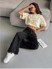 2025 Damen Wide-Leg Jeans - Herbstkollektion