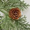 Berry And Pinecones Swag , Artificial Needle Wall Hanging Christmas Pentagram Interior Wall Hanging Green Plant Interior Decoration