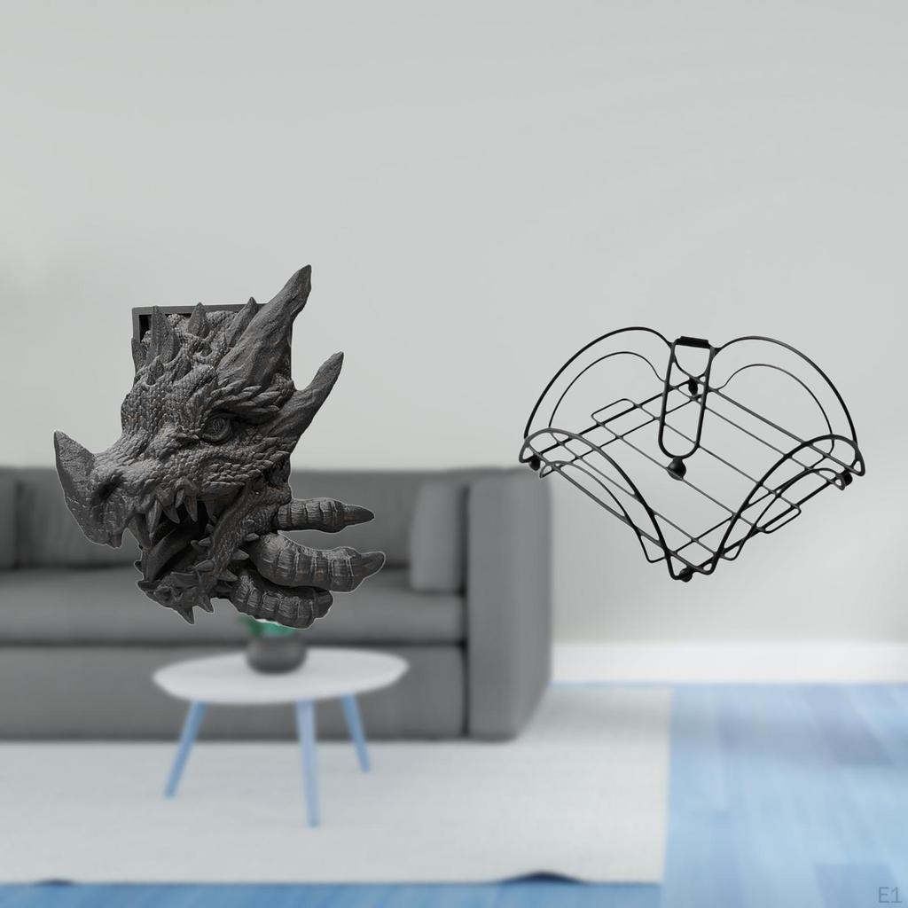 Bookend Book Support Decorative Holder for Bookshelf Living Room Cabinet with Weighted Arm Napkin