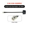 High Power RHCP Antenna SMA Inner Pin Hole Connector ABS Shell 360 Degree Full Coverage FPV Drone Aeromodel Accessory