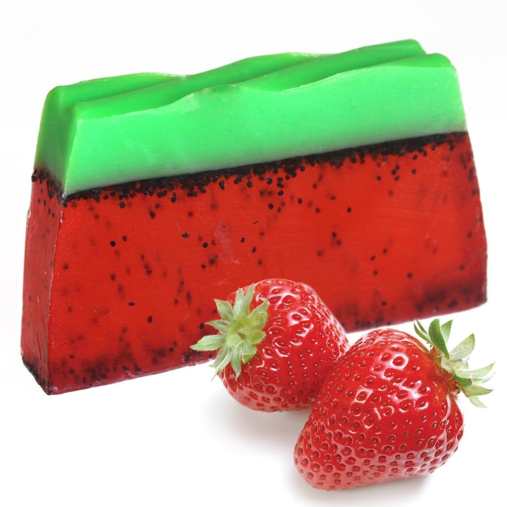 Strawberry Soap Loaf