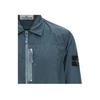 STONE ISLAND Badge Zip Long Sleeve Pocket Shirt Men Shirts K2S151200031S0019-V002B