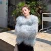Fur Women's Clothing Imitation Beach Wool Lapel Collar Wool Jacket Winter New Fashion Loose Wool Top