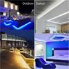With EU Plug LED Strip Light 220V 2835 Waterproof LED Strip High Brightness 60LEDs/Meter Flexible Kitchen Outdoor Garden LED Light