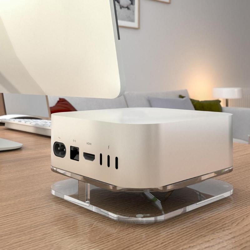 High Transparencies Acrylic Computer Stand With AntiDust Meshes And Enhances Cooling System for 2024