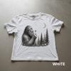 Bigfoot Blowing Dandelion Shirt, Peaceful Sasquatch Tee, Funny Bigfoot Shirt, Woodland Cryptid Shirt, Nature Lover Gift