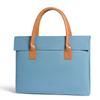 Simple Business Laptop Bag Men's and Women's PU Portable Briefcase Large Capacity Multi-layer File Bag