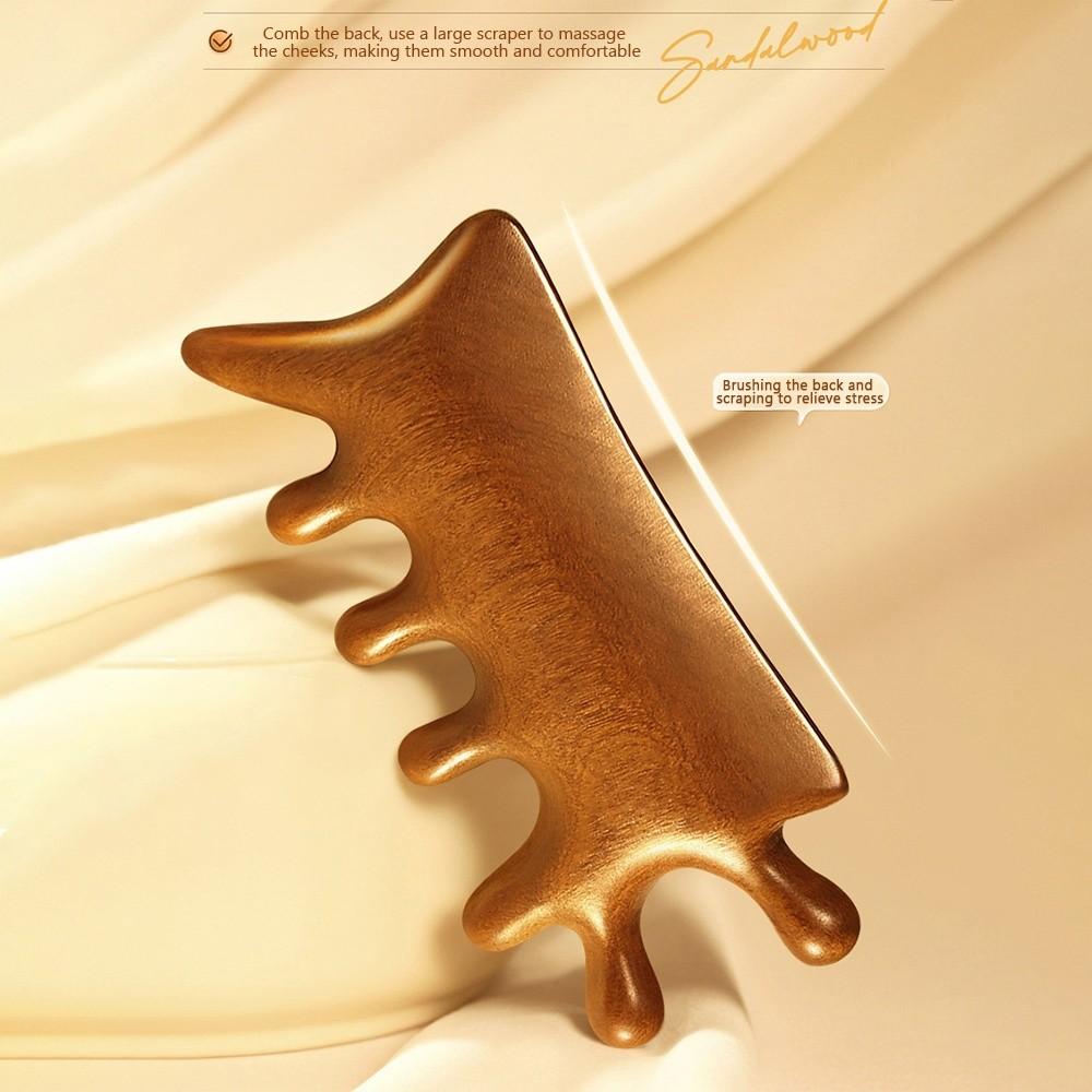 Anti-Static Body Meridian Massage Comb Multifunctional Wood Therapy Massage Combs  Body Massage