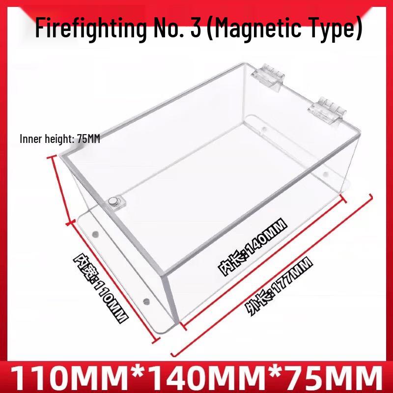 Magnetic Transparent Switch Protective Cover