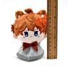 Non-Toxic 12Cm Impact Plush Pendant Keychain Cosplay Venti Albedo Xiao Raiden Shogun Tartaglia Kazuha Doll Toy Beadchain Gift