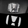 Bling Steering Wheel Logo Cap for Honda DIY Diamond Crystal
