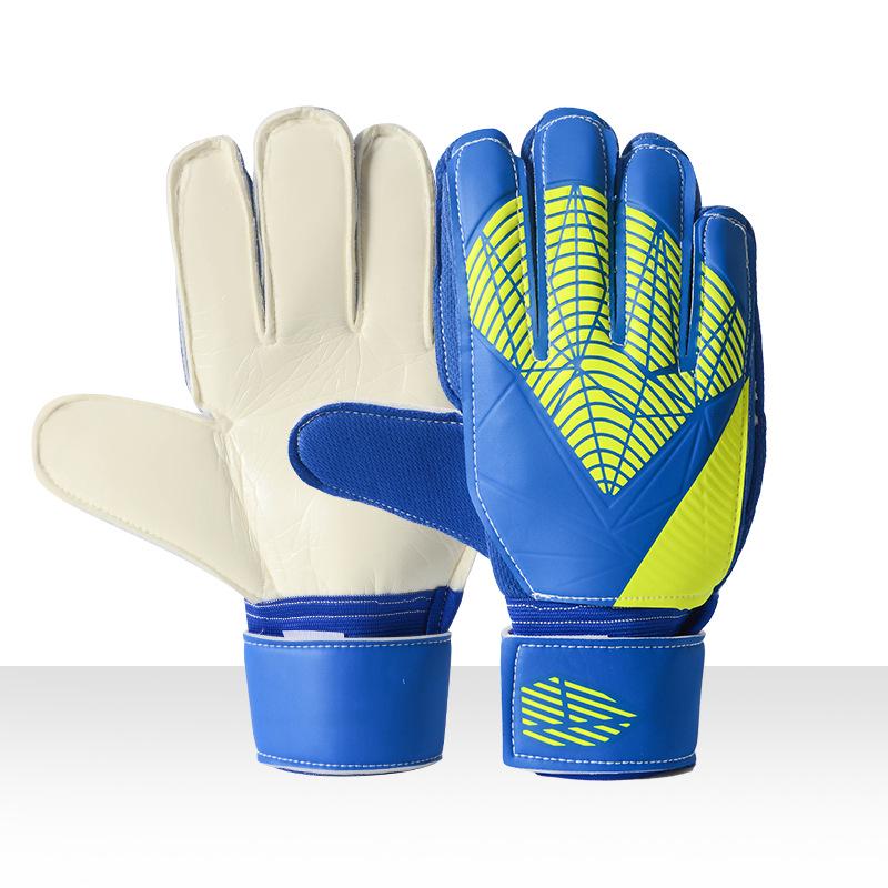 Goalkeeper Gloves: Thickened Latex, Wear-Resistant, Anti-Slip, Adult Model with Finger Protection