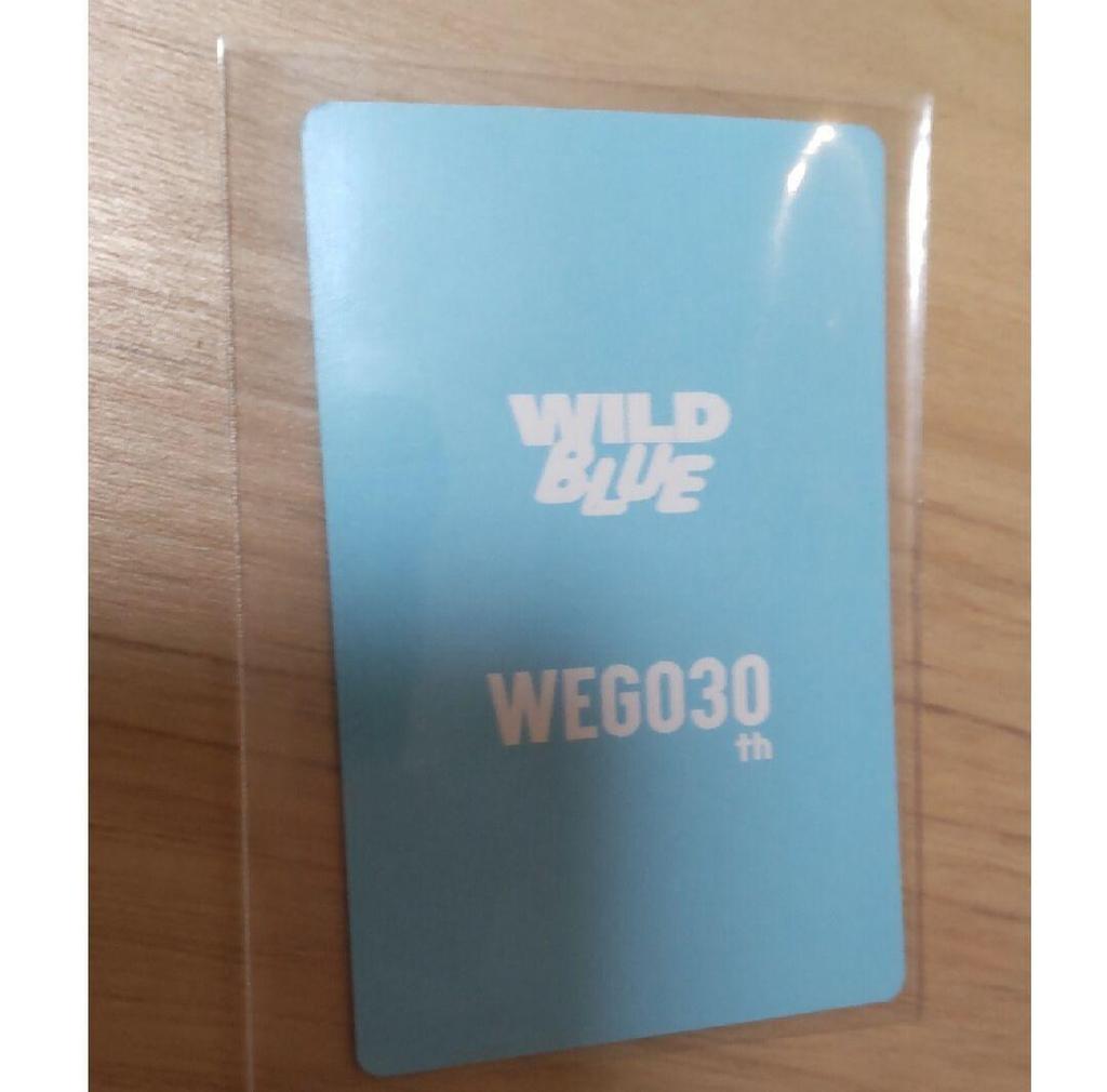 [USED] WILD BLUE WEGO30th Trading Card